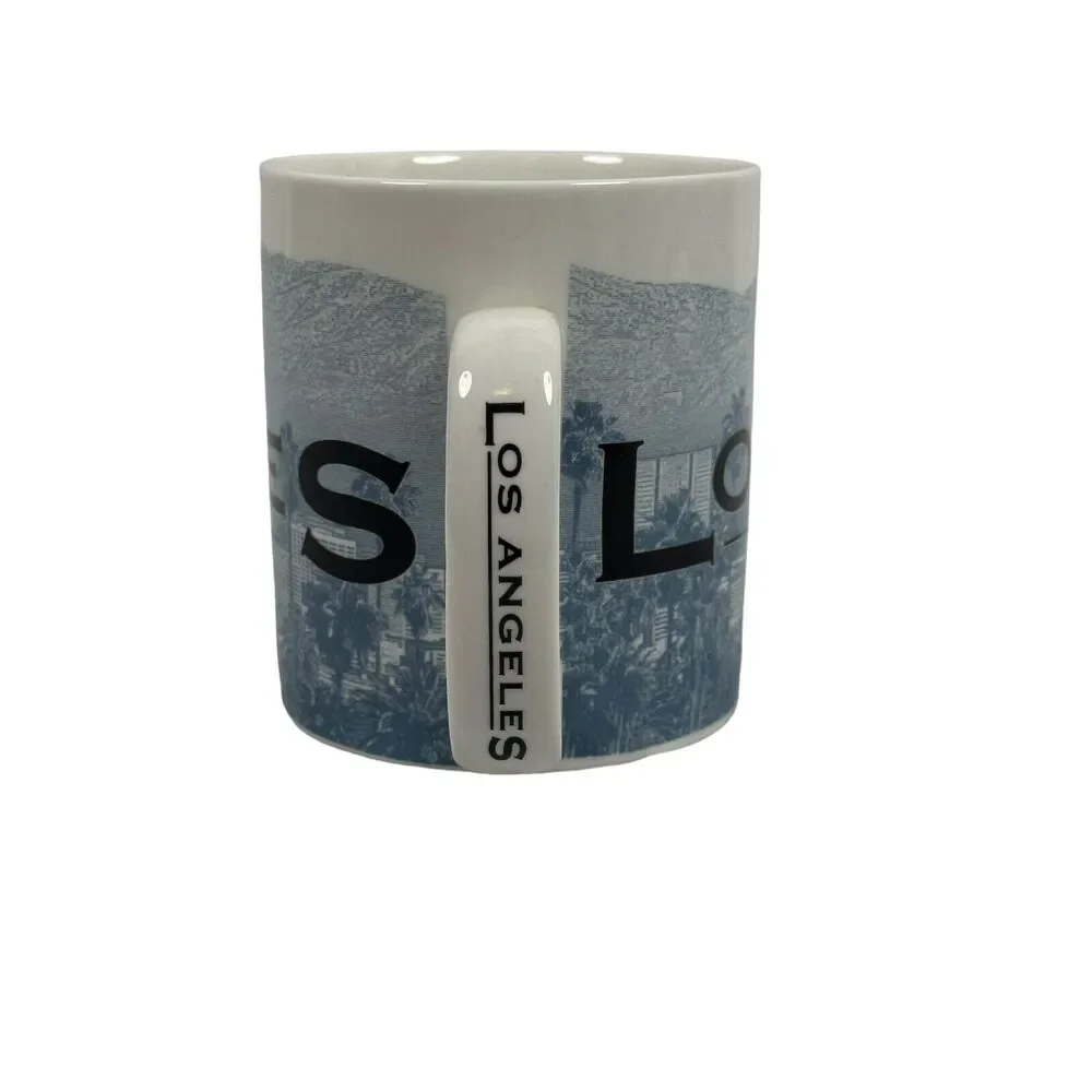 Starbucks 2002 Los Angeles Barista Series One Skyline City Of Angels Cali Mug